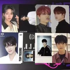 TREASURE ジフン トレカ 特典 シーグリ タワレコ ソウルコン MD