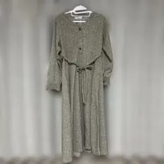 chocol raffine 花柄ワンピース　長袖　フリーサイズ