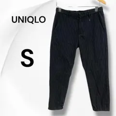 UNIQLO ユニクロ ジョガーパンツ ストライプ グレー S