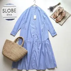ADORE SERGE de bleu コラボ コットンシャンブレーワンピース - メルカリ