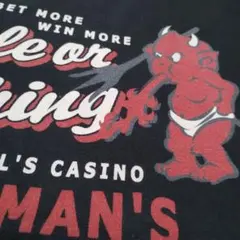 US古着 Ted Company ブラック テッドマン　ヴィンテージTシャツ
