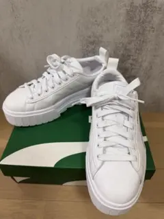 PUMA スニーカー 厚底 メイズ クラシック 23.5