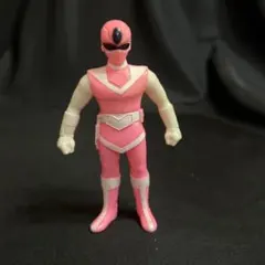 光戦隊マスクマン ピンクマスク ソフビ バンダイ 1987 戦隊物