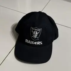 80s 90s raiders レイダースキャップ 当時モノ ブラック