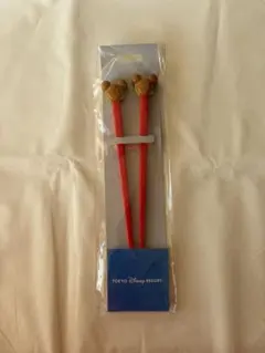 ディズニーリゾート 箸セット ミッキー　チキンパオ　ハンバーガー