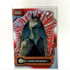 topps starwars ジャージャー　5シリ　カード　スターウォーズ