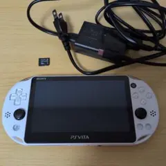 【美品】PlayStation Vita 本体 (メモリーカード+充電器)