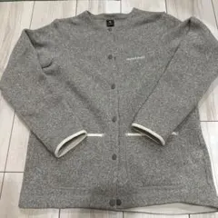 mont-bell グレー カーディガン　フリース