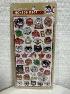ボンボンドロップ 和柄 縁起物　正規品シール