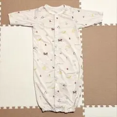 gelato pique しろくまフルーツ柄ロンパース