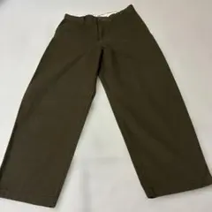 UNIQLO Uダークブラウン チノパン