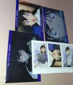 名探偵コナン 隻眼の残像　ブロマイド　ぱしゃこれ　蘭、新一セット