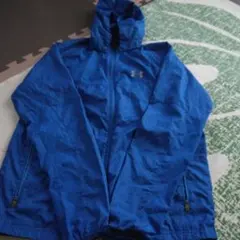 Under Armour フード付きジャケット 青 ナイロン