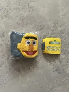 セサミストリート もこもこポーチ バート