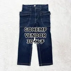 GOHEMP ゴーヘンプ VENDOR インディゴ デニム 30のサムネイル