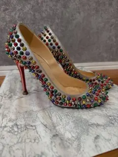 Christian Louboutin ピガール スパイク ハイヒール 36 - メルカリ
