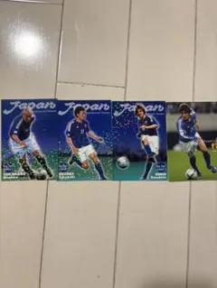 サッカー日本代表 トレーディングカードセット