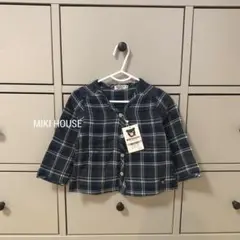 MIKI HOUSE DOUBLE.B ⭐︎ チェック　シャツ　Bくん
