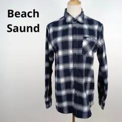 Beach Saund ビーチサウンド 長袖シャツ M おしゃれのサムネイル