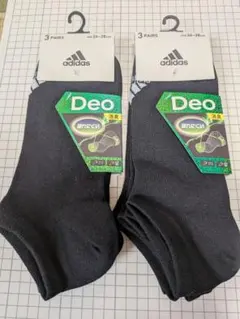 adidas ソックス 3足組 26-28cm 消臭 6足セットのサムネイル