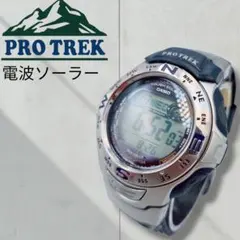 【美品】プロトレック　PROTREK 電波ソーラー　デジタル　腕時計