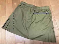 未使用品 パーリーゲイツ タフレックス スカート カーキ プリーツ サイズ0