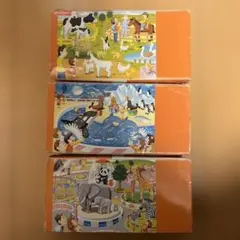 くもん ステップアップ ジグソーパズル3セット