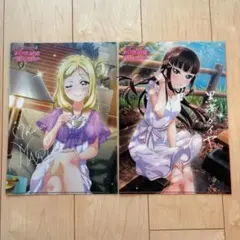 ラブライブサンシャイン　Aqours　小原鞠莉　黒澤ダイヤ　セブンイレブン限定