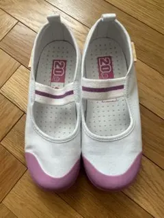 【未使用】ムーンスター キャロット 上履き 20cm ピンク