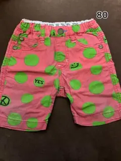 Junk storeドット柄パンツ 80サイズ