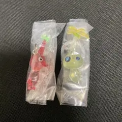 ピクミン　めじるしアクセサリー2　赤ピクミン　ヒカリピクミン