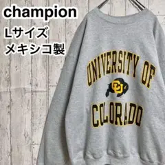 【値下依頼対応中】チャンピオン カレッジパーカー L コロラド大学 3段アーチ