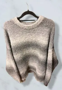 グラデーション ニット