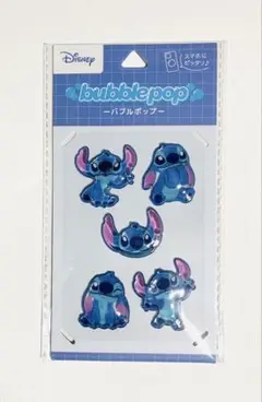 Disney bubblepop ステッチ バブルポップステッカー