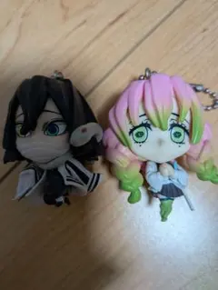 鬼滅の刃 ディフォルメマスコット4 伊黒小芭内　甘露寺蜜璃　2個セット