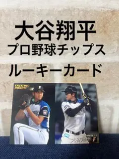 大谷翔平 プロ野球チップス カード