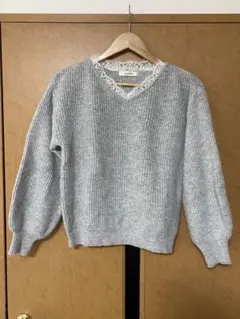 【Doux archives】ニット　グレー