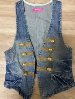 CHU XXX デニムベスト