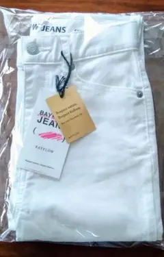 BAYFLOW ホワイト スキニーデニム