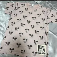 新品 半袖 ディズニー ミッキー Tシャツ ピンク 130 夏服 Disney