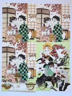 鬼滅の刃　原画展　箔押しイラストカードコレクション