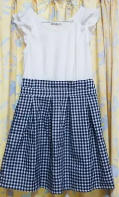 ワンピース　チェック　visalia