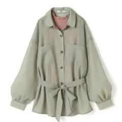 【美品】GRL シアーシャツ