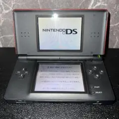 【動作確認済】ニンテンドー任天堂 DS Lite 本体 クリムゾンレッド