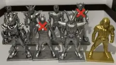 仮面ライダーゼッツ　 フィギュア付きチョコスナック　6体