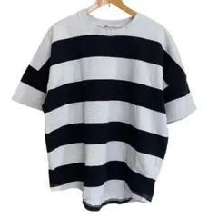 JaVaジャバ ワイドボーダーTシャツ S クラシカルエルフ オーバーサイズのサムネイル