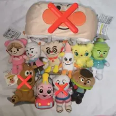 アンパンマン プリちぃビーンズ ぬいぐるみ セット