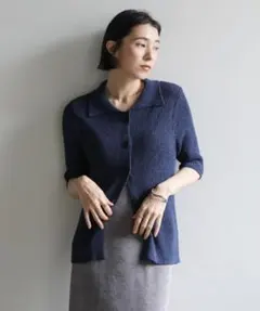 select MOCA ♥︎ ハーフスリーブサマーニットカーディガン