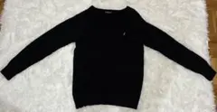EAST BOY ブラック Vネック　セーター　通学　11号サイズ