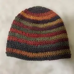 ビーニー　ニット帽　帽子　クラッシャーハット　クロシェハット　バケットハット　1